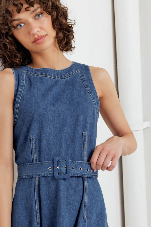 poet-s-muse-denim-woven-midi-dress Flying Tomato-Sophia's Style-2